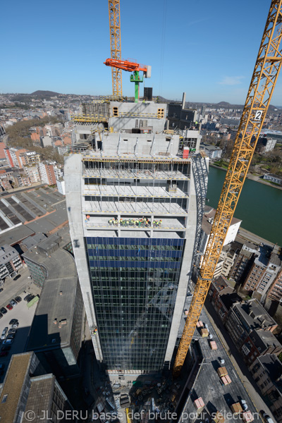 tour des finances à Liège